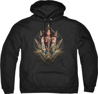 Gildan Wonder Woman Movie Wonder Blades Adult Pull Over Hoodie / Hooded Sweatshirt