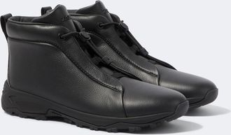 Ermenegildo Zegna Zapatillas altas Triple Stitch de piel