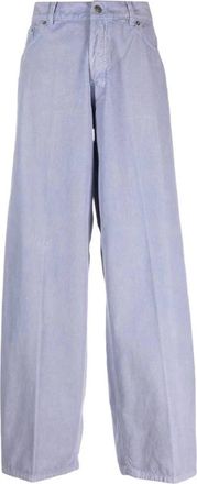Haikure Loose-fit Jeans - Dames - Loose Fit Jeans - Paars - W25 - Katoen - Jeans