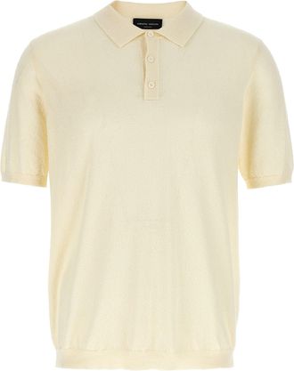 Roberto Collina Spongy Cotton Shirt Polo