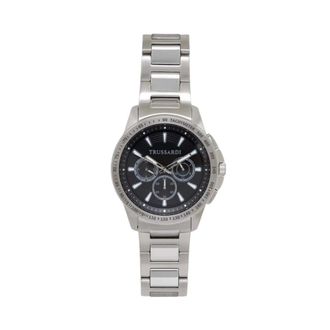 Trussardi Accessoires, Heren, Grijs, ONE Size, Watches