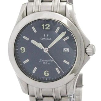 Omega Pre-owned Watches, male, Blue, Size: ONE SIZE Pre-owned Seamaster 2511.83 Wristwatch