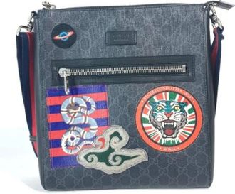 Gucci Pre-owned Cross Body Bags, female, Black, Size: ONE SIZE Pre-owned Fabric gucci-bags