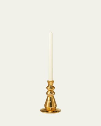 Aerin Allette 7.4 Extra-Large Candleholder, Gold