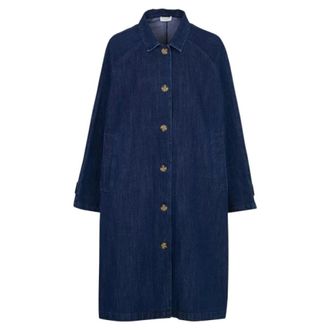 Jcsophie Jayden Manteau - Coats - Mujer - Azul - L