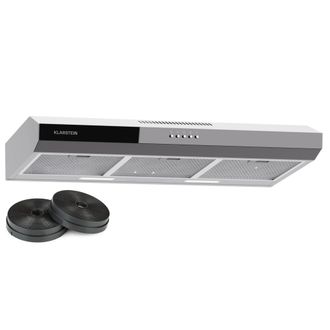 Klarstein Klarstein Campana Extractora Empotrada Contempo 90 90cm 200m&sup3;/h Led Acero Inoxidable Acr&iacute;lico