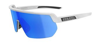 Salice 023 RWX BIANCO/RW BLU Mens Sunglasses White Size Standard