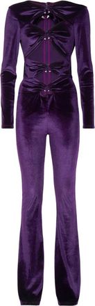 Philipp Plein Jumpsuit - Dames - Jumpsuits - Paars - S - Polyester - Jumpsuits & Playsuits