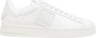 A|X Armani Exchange Sportieve Slip-On Sneakers met Veters - Heren - Sneakers - Wit - 40 EU - Polyester - Schoenen