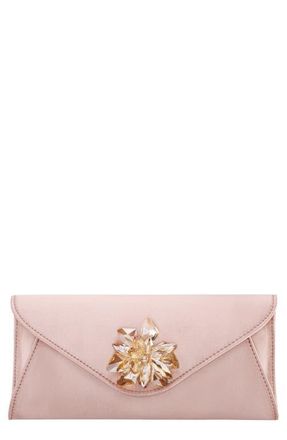 Nina Twila Envelope Clutch in Honey at Nordstrom