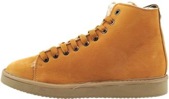 Panchic P01 Enkellaars - Dames - Sneakers - Bruin - 36 EU - Leer - Schoenen