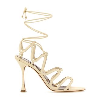 Manolo Blahnik Mujer, Zapatos, Amarillo, Talla: 36 EU