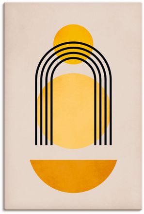 Artland Wandbild »Geometrica Nr. 5« Muster 1 Stk. tlg. als Alubild, Leinwandbild, Poster, Wandaufkleber in verschied. Grössen