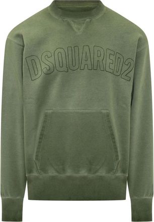 Dsquared2 Uomo, Felpe, Verde, XL, new