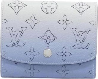 Louis Vuitton Pre-owned Wallets, female, Blue, Size: ONE SIZE Pre-owned Leather Wallet