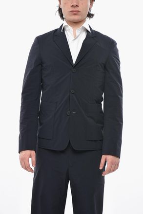 Givenchy Blazer Sfoderato in Nylon Stretch con Tasche a Toppa Givenchy