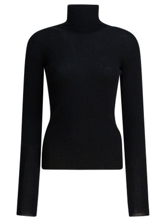 Sportmax Virgin Wool Turtleneck