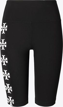 Tory Burch Womens Compression Logo Bike Short, size XS