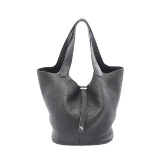 Herm&egrave;s Borsa a mano Pre-owned Picotin Lock MM in Taurillon Clemence - - Pre-owned - Donna - Nero - ONE SIZE