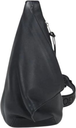 Loewe Pre-owned Cross Body Bags, male, Black, Size: ONE SIZE Pre-owned Sling bag