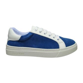 Baldinini Sneakers, female, Blue, Size: 11 US D5F411T1cros1525 Suede Sneaker