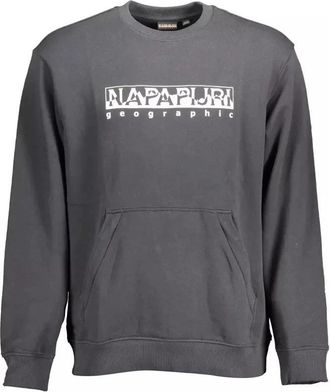Napapijri Urban Zip Pocket Sweatshirt - Heren - Sweatshirts - Grijs - XL - Katoen - Hoodies & sweatvesten