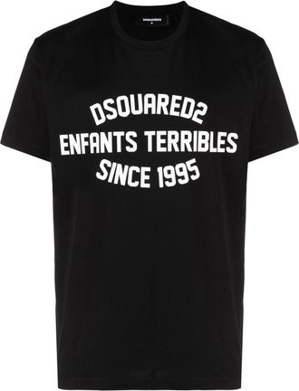 Dsquared2 Cool logo-print cotton T-shirt - men - Cotton - L - Black