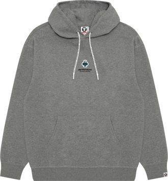 Aape By A Bathing Ape Felpa con cappuccio e logo - Grigio