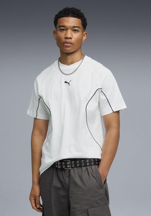 Puma T-Shirt PUMA SPORT TEE, Herren, Gr. XXL, puma wei&szlig;, Jersey, Obermaterial: 100% Baumwolle, unifarben, regular fit normal, Rundhals, Shirts T-Shirt, Reg