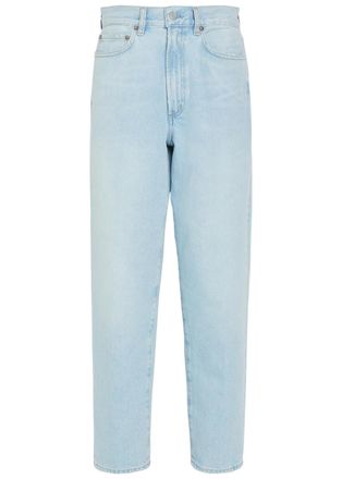 A Gold E Agolde x Maria Mcmanus 80s Tapered-leg Jeans - Light Blue - 27 (W27 / UK8-10 / S)