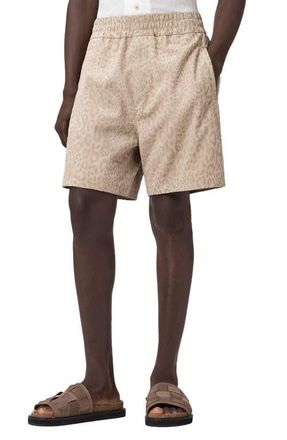 AllSaints Hockley Suede Shorts in Pasilla Brown at Nordstrom, Size Xx-Large