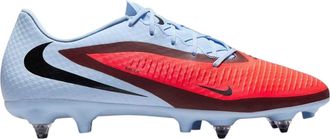 Nike Phantom 6 Low Academy voetbalschoenen voor heren, voor zachte ondergrond (Blauw/paars)