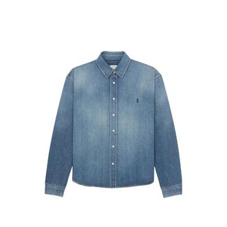 Saint Laurent Cassandre Logo Shirt