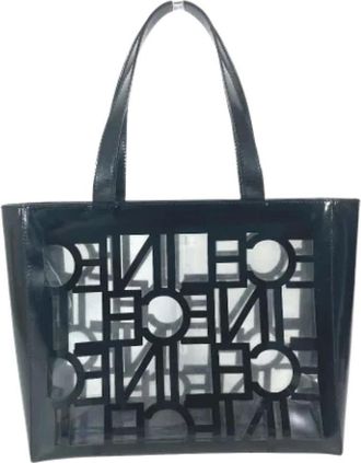 Celine Pre-owned Vinyl celine-bags - Dames - Vintage Shopper - Zwart - ONE Size - Vintage
