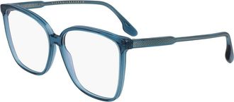 Victoria Beckham Blue Acetate Glasses Womens (Frames)