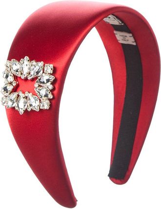 Roger Vivier Satin Headband