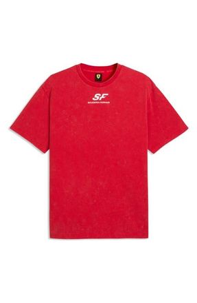 Puma Ferrari Car Graphic T-Shirt in Rosso Corsa at Nordstrom, Size Xx-Large