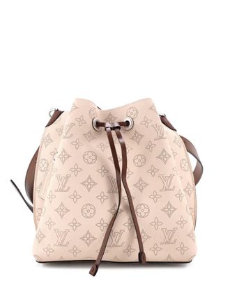 Louis Vuitton Muria Mahina Leather bucket bag - Toni neutri