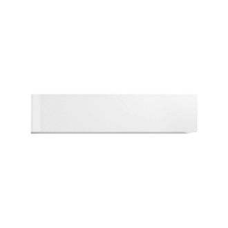 Dmora Armario Mural Dghoula, Armario Multiusos, Mueble De Pared, 100% Made In Italy, Cm 180x30h40, Blanco Brillo - Dmora