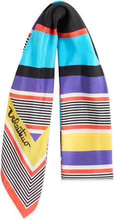 Valentino Garavani Escape headband - women - Silk - One Size - Blue