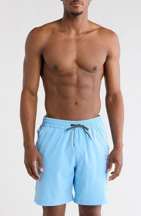Hurley Crossover Volley Swim Trunks in Skyline at Nordstrom Rack, Size X-Large