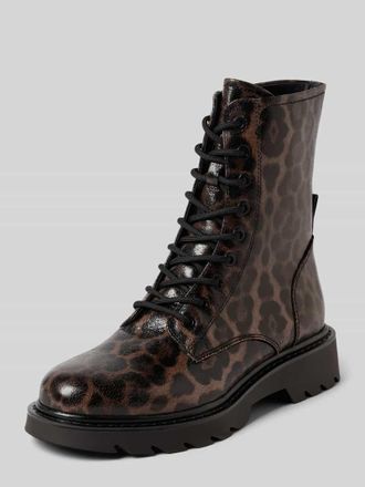 Tamaris Tamaris Schn&uuml;rstiefel mit Rei&szlig;verschluss in Dunkelbraun, Gr&ouml;&szlig;e 36