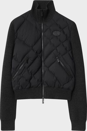 Burberry Kelsley Quilted Knit Jacket