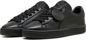 Puma Suede C.F. Stead Leather Sneaker in Puma Black at Nordstrom, Size 10.5