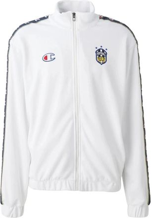 Champion Full-Zip Track Jacket - Heren - Zomerjassen - Wit - L - Polyester - Jassen