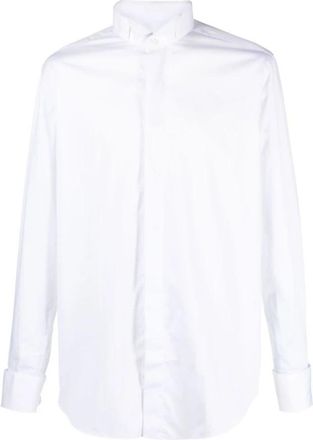 Xacus Shirts - Heren - Zakelijke Overhemden - Wit - 2XL - Overhemden