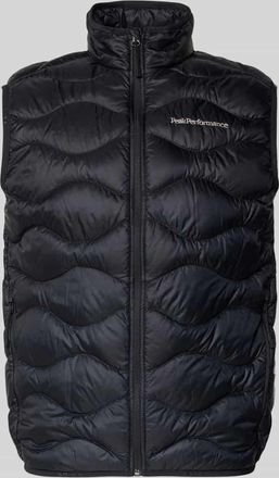 Peak Performance Regular Fit Weste aus reinem Alcantara Modell Helium in Black, Gr&ouml;&szlig;e XXL