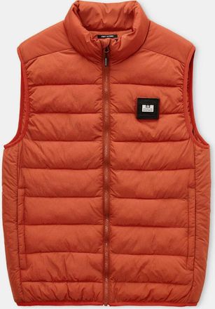 Weekend Offender Heren Weekend Offender Gacha Gevoerde Gilet in Oranje