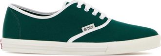 Prada Green Canvas Sneakers