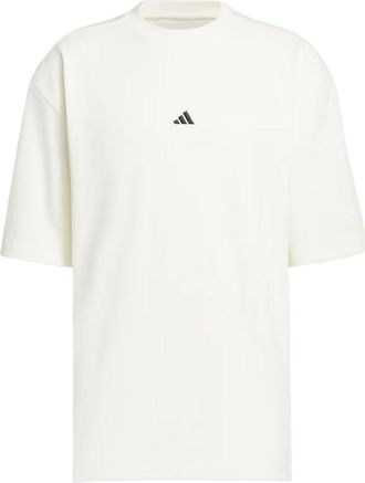 adidas Single Jersey T-Shirt Asia Sizing Off White KR2093